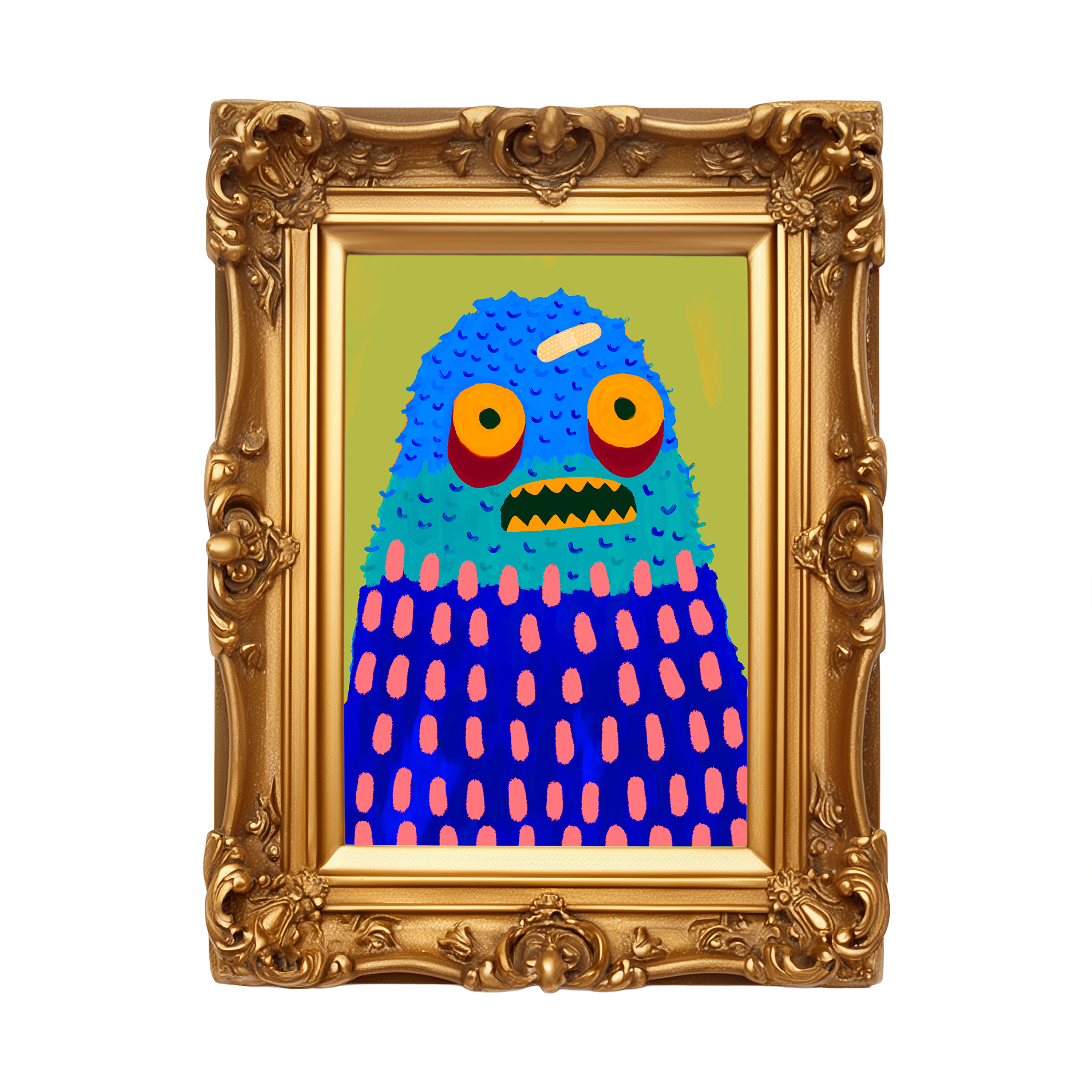 Fred the Woollybooger Art Print