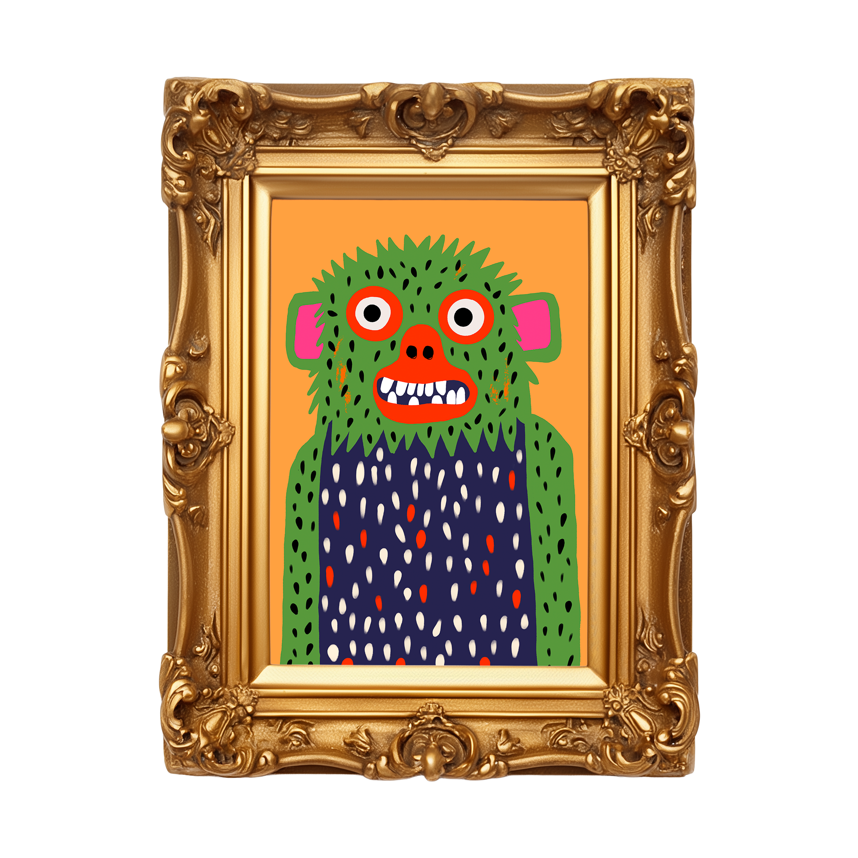 Googie the Woollybooger Art Print