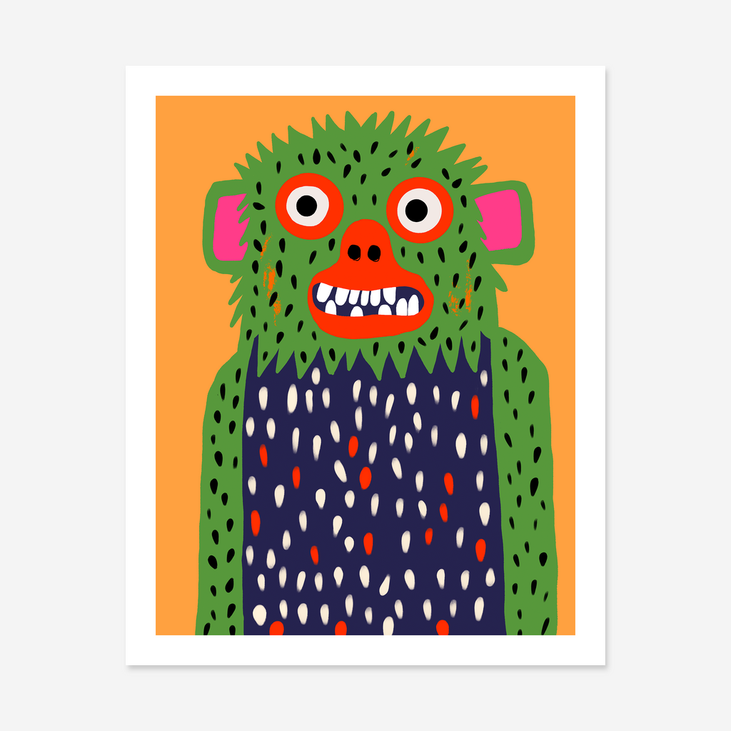 Googie the Woollybooger Art Print