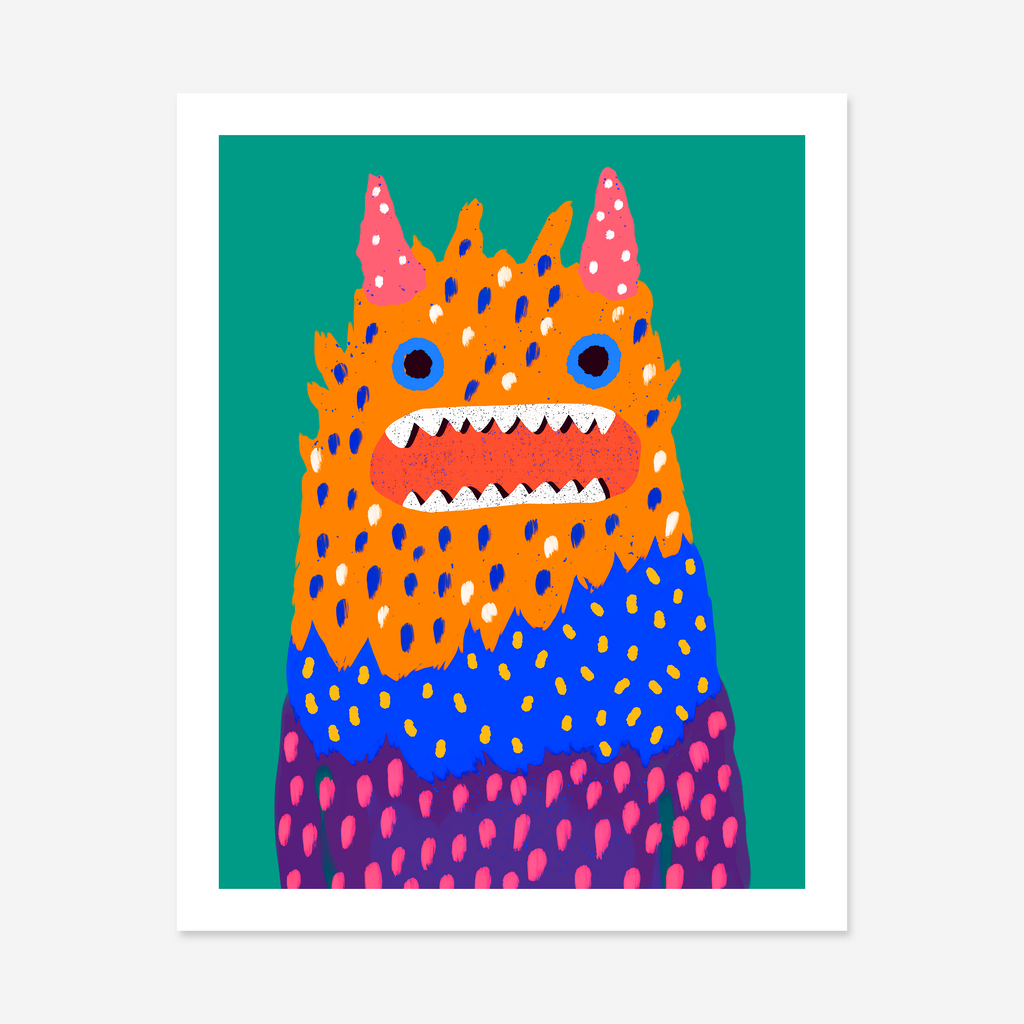 Lenny the Woollybooger Art Print