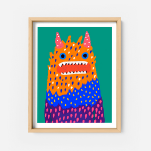 Lenny the Woollybooger Art Print