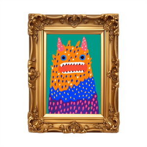 Lenny the Woollybooger Art Print