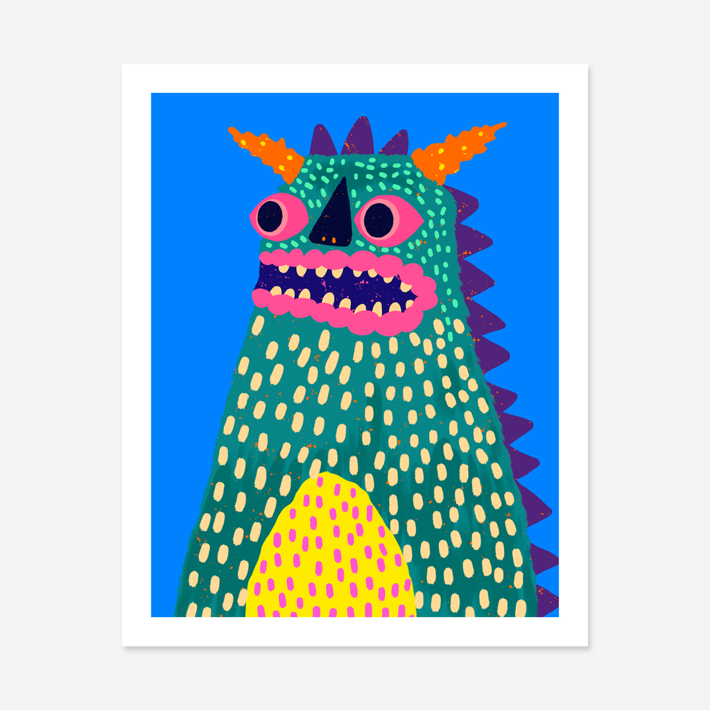 Leonna the Woollybooger Art Print