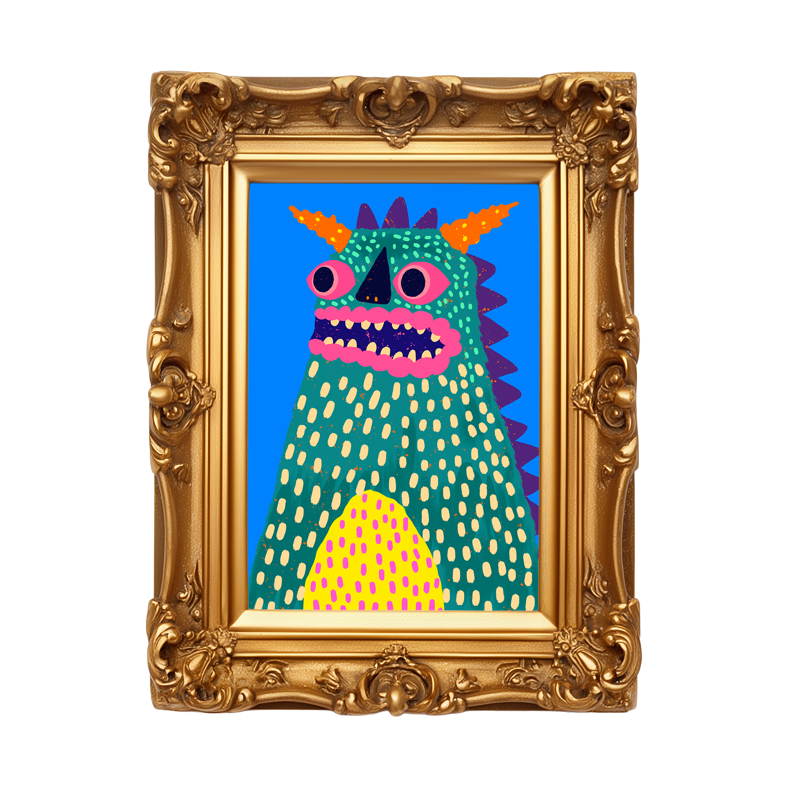 Leonna the Woollybooger Art Print