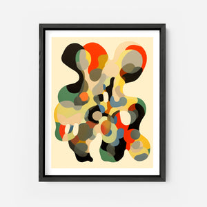 AI Art Print No. 11 - Abstract Organic