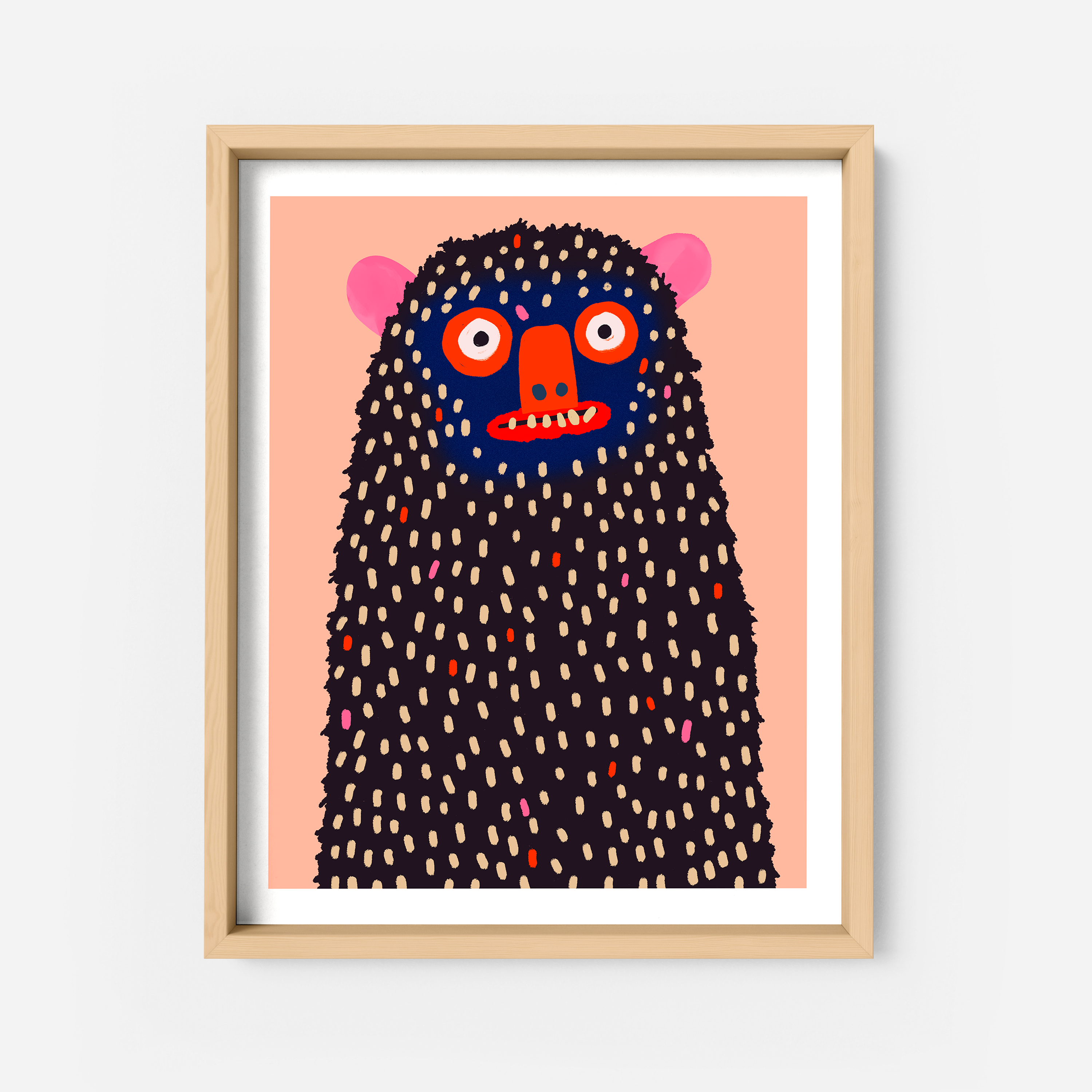Mervin the Woollybooger Art Print