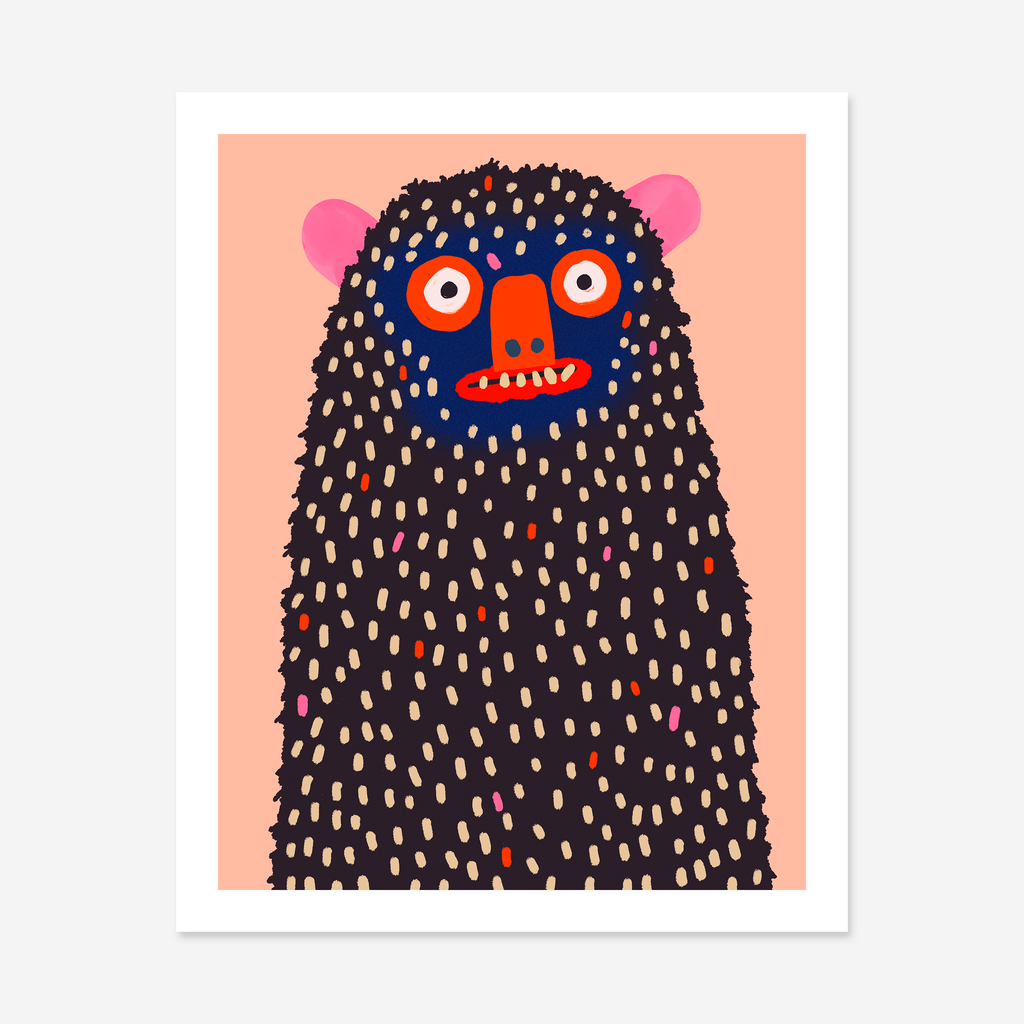 Mervin the Woollybooger Art Print