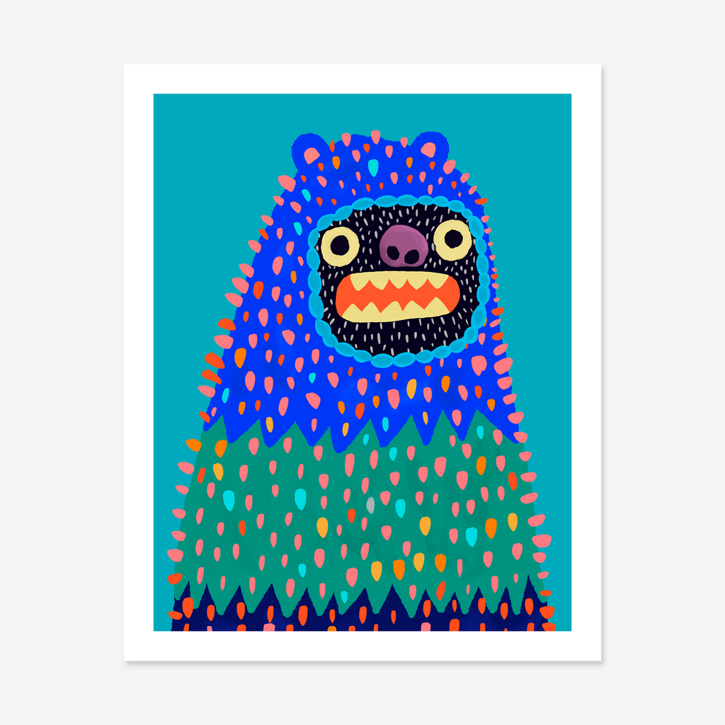 Pokey the Woollybooger Art Print