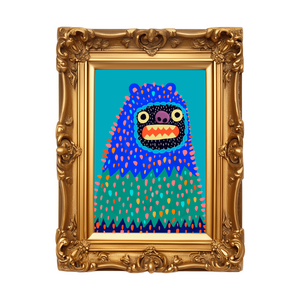 Pokey the Woollybooger Art Print