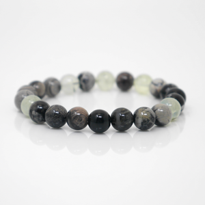 Prehnite & Jasper Bracelet