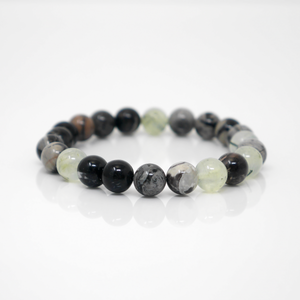 Prehnite & Jasper Bracelet