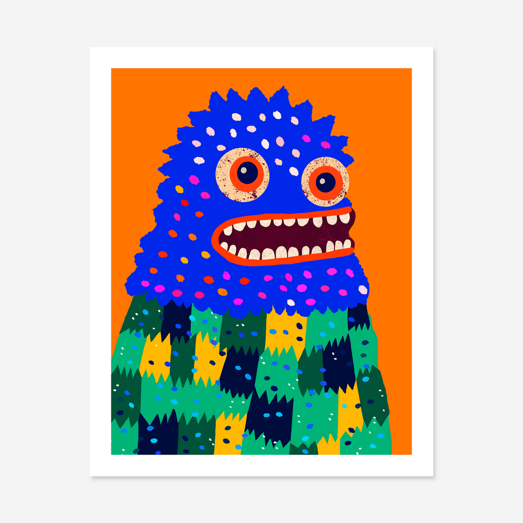 Ralph the Woollybooger Art Print