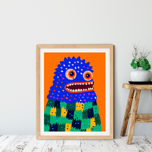 Ralph the Woollybooger Art Print