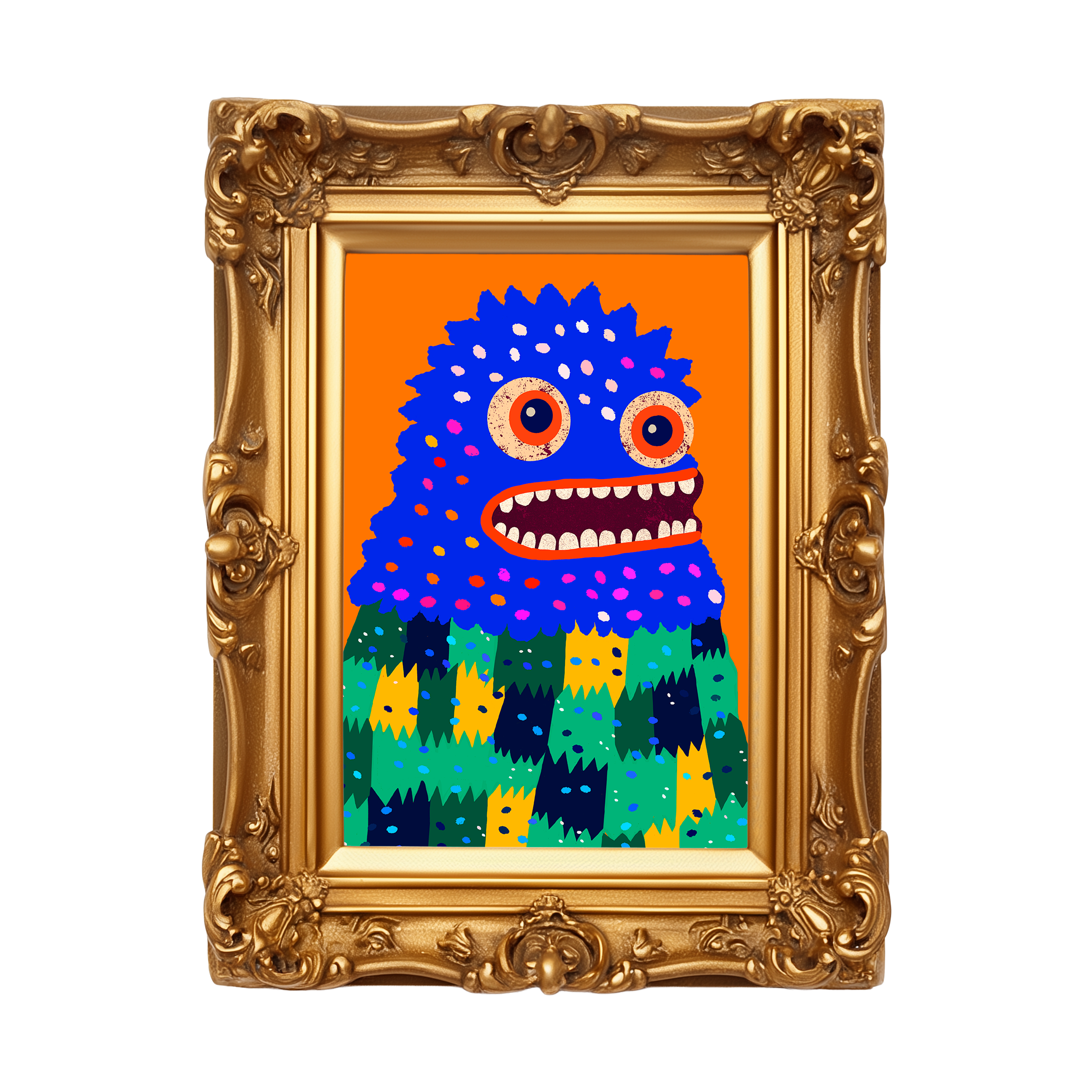 Ralph the Woollybooger Art Print