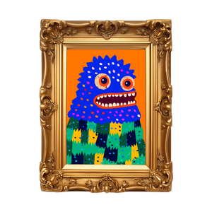 Ralph the Woollybooger Art Print