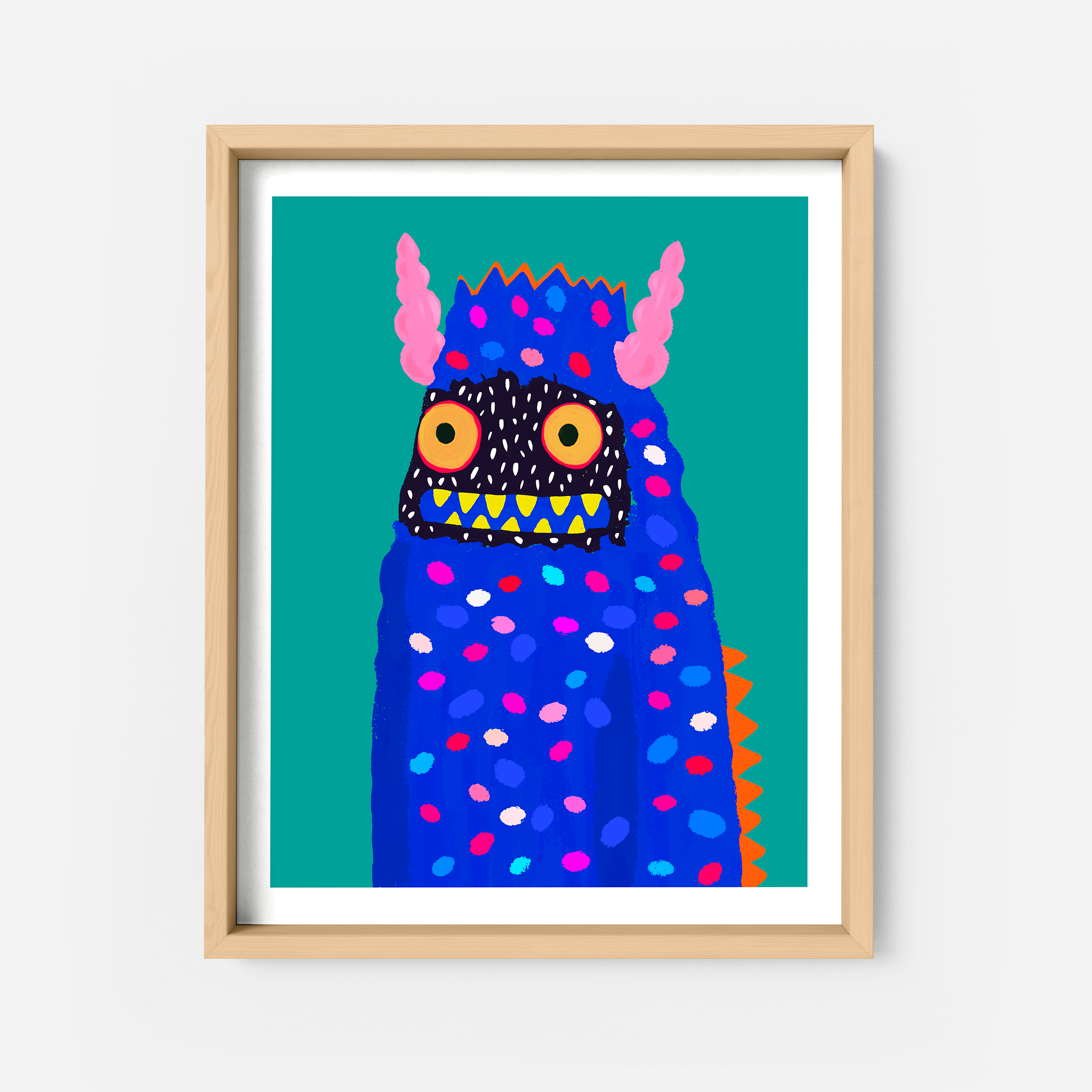 Stuey the Woollybooger Art Print