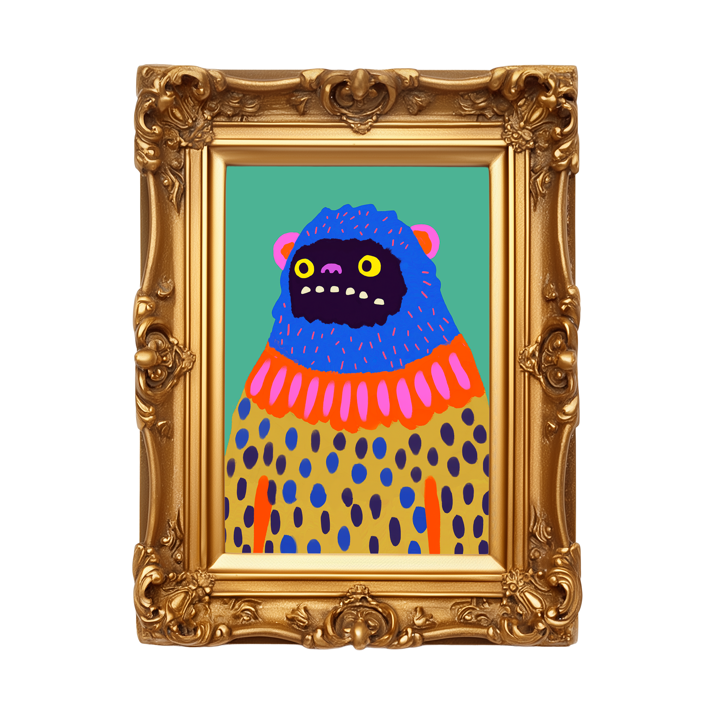 Zeke the Woollybooger Art Print