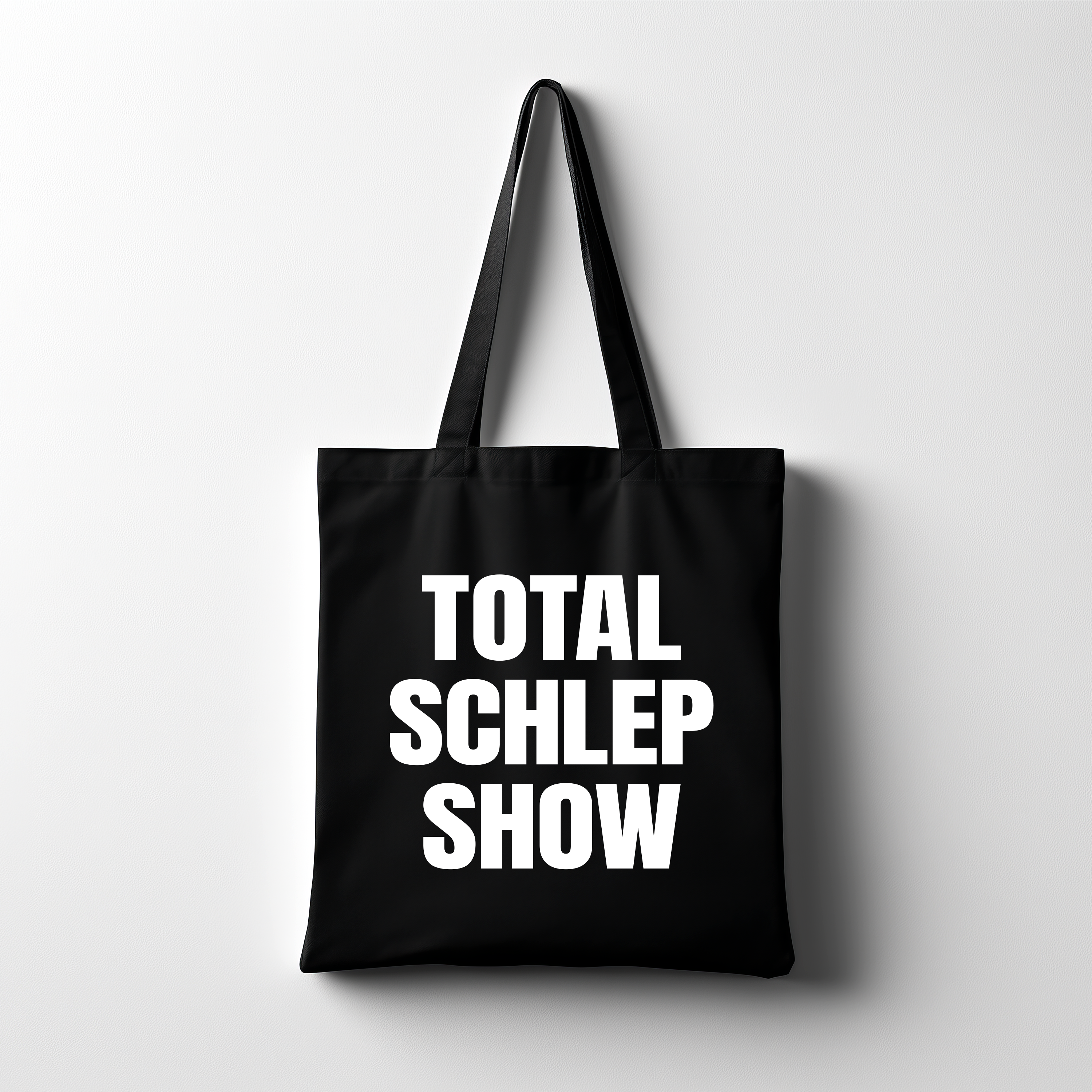 Total Schlep Show Black Tote Bag