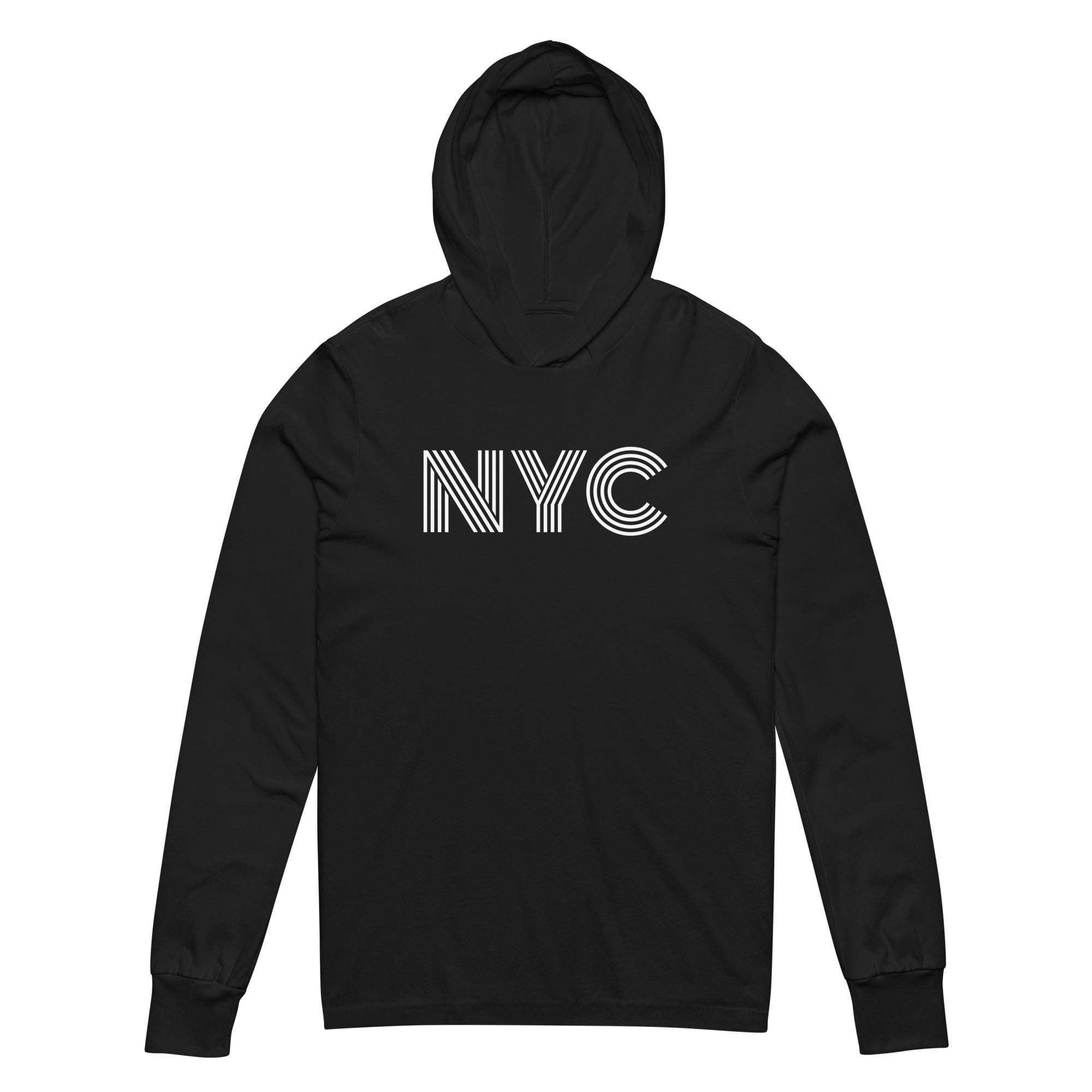 NYC Hooded Long-Sleeve Tee