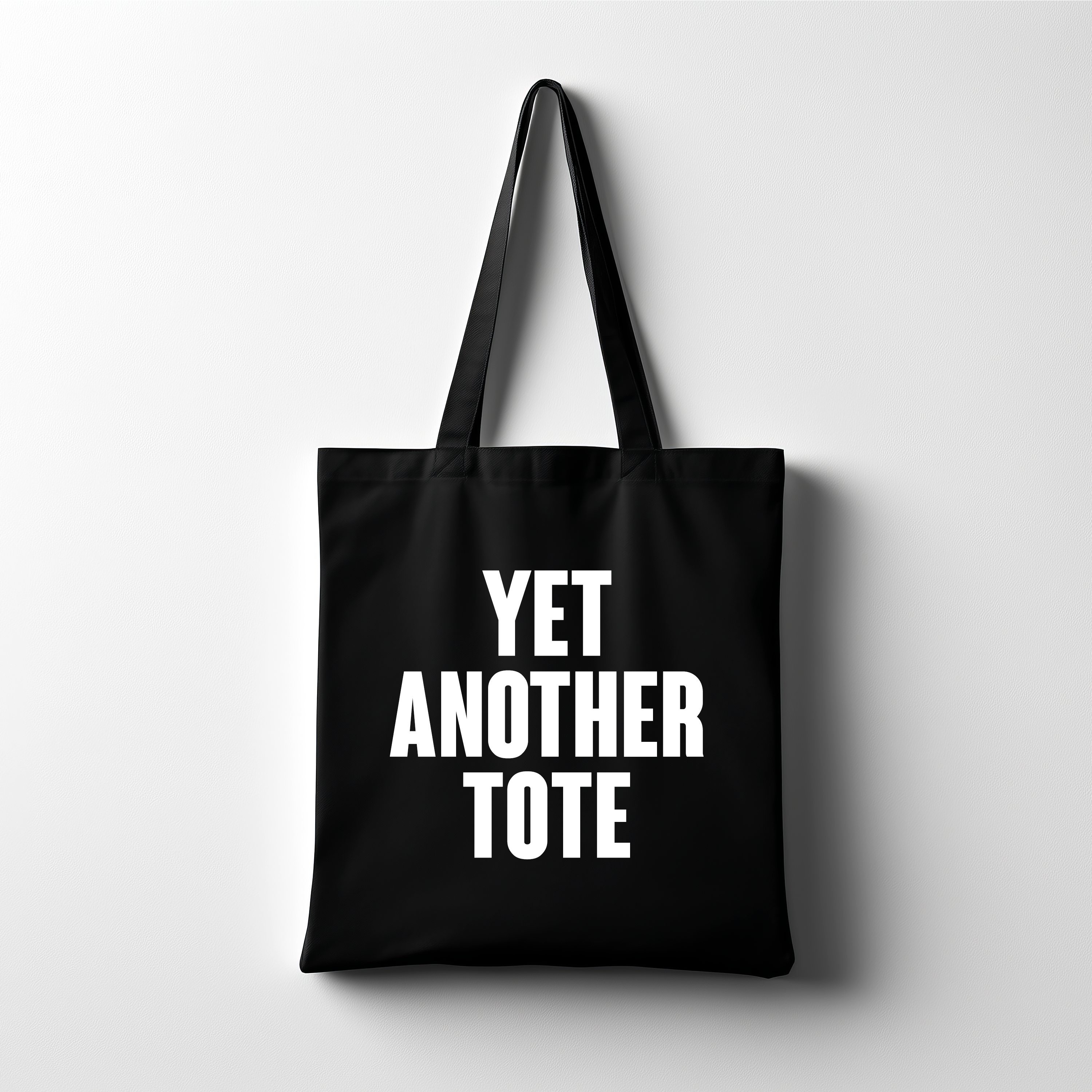 Yet Another Tote Black Tote Bag