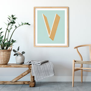The Letter V No. 2